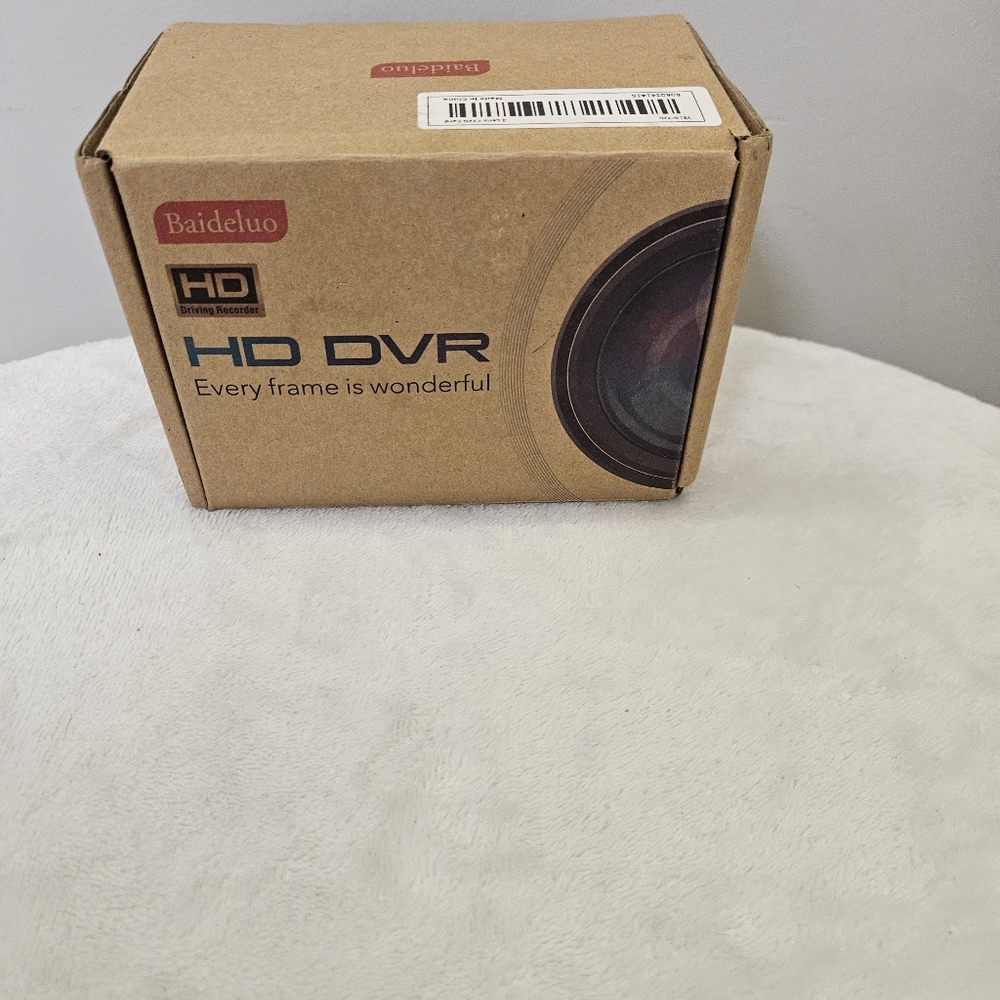 Black Dash Cam with Suction Mount